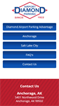 Mobile Screenshot of diamondairportparking.com